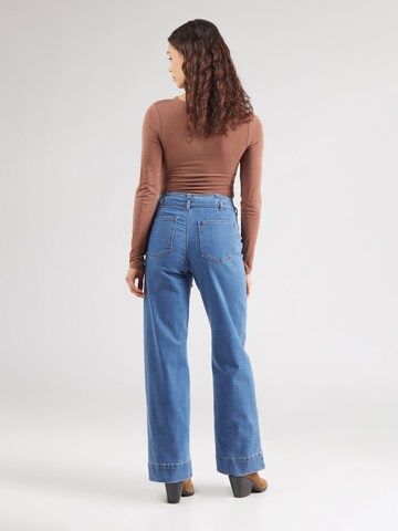 Wide Leg Jean 'ONLJuicy-Wauw' ONLY en bleu