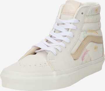 VANS Sneakers hoog 'UA SK8-Hi' in Beige: voorkant