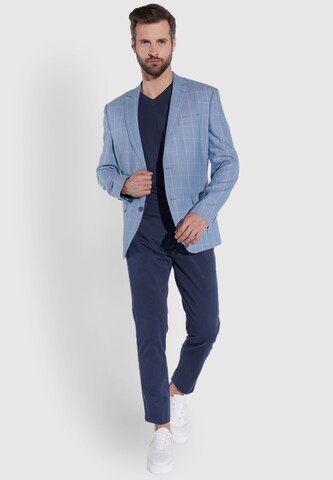 Steffen Klein Slim Fit Sakko in Blau