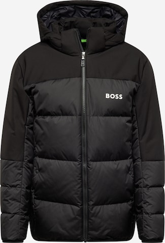 Veste d’hiver 'Hamar1' BOSS en noir : devant