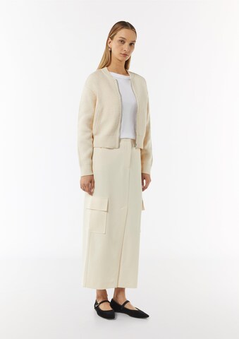 Cardigan comma casual identity en beige