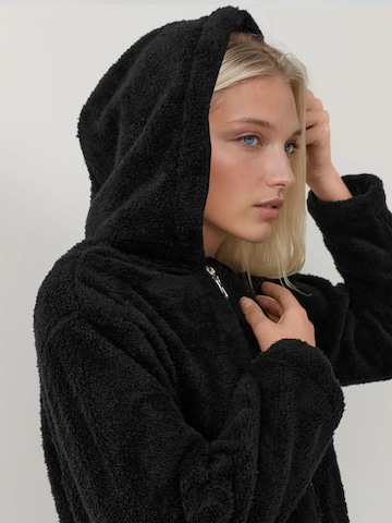 Hiccup Fleece jas in Zwart