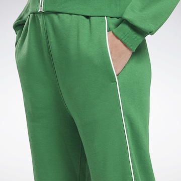 Slimfit Pantaloni sport de la Reebok pe verde