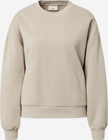 Gina TricotSweater majica - bež boja: prednji dio