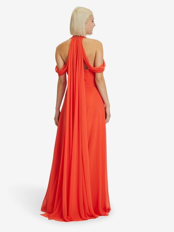 Vera Mont Evening Dress in Orange
