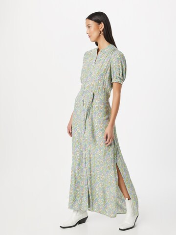 Fabienne Chapot Shirt Dress in Green: front