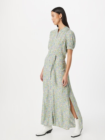 Fabienne Chapot Платье-рубашка в Зеленый: спереди