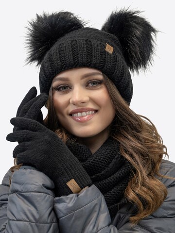 Bonnet '70106 Set' Vivisence en noir