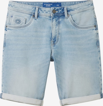 TOM TAILOR Shorts 'Josh' in Blau: Vorderseite