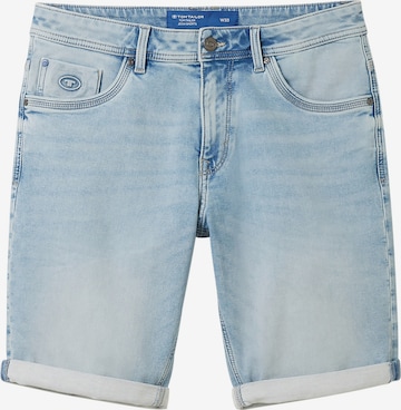 TOM TAILOR Shorts 'Josh' in Blau: predná strana