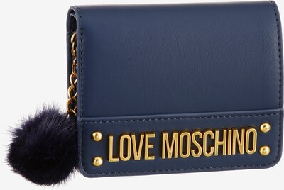 Love Moschino Geldbörse in dunkelblau, Produktansicht