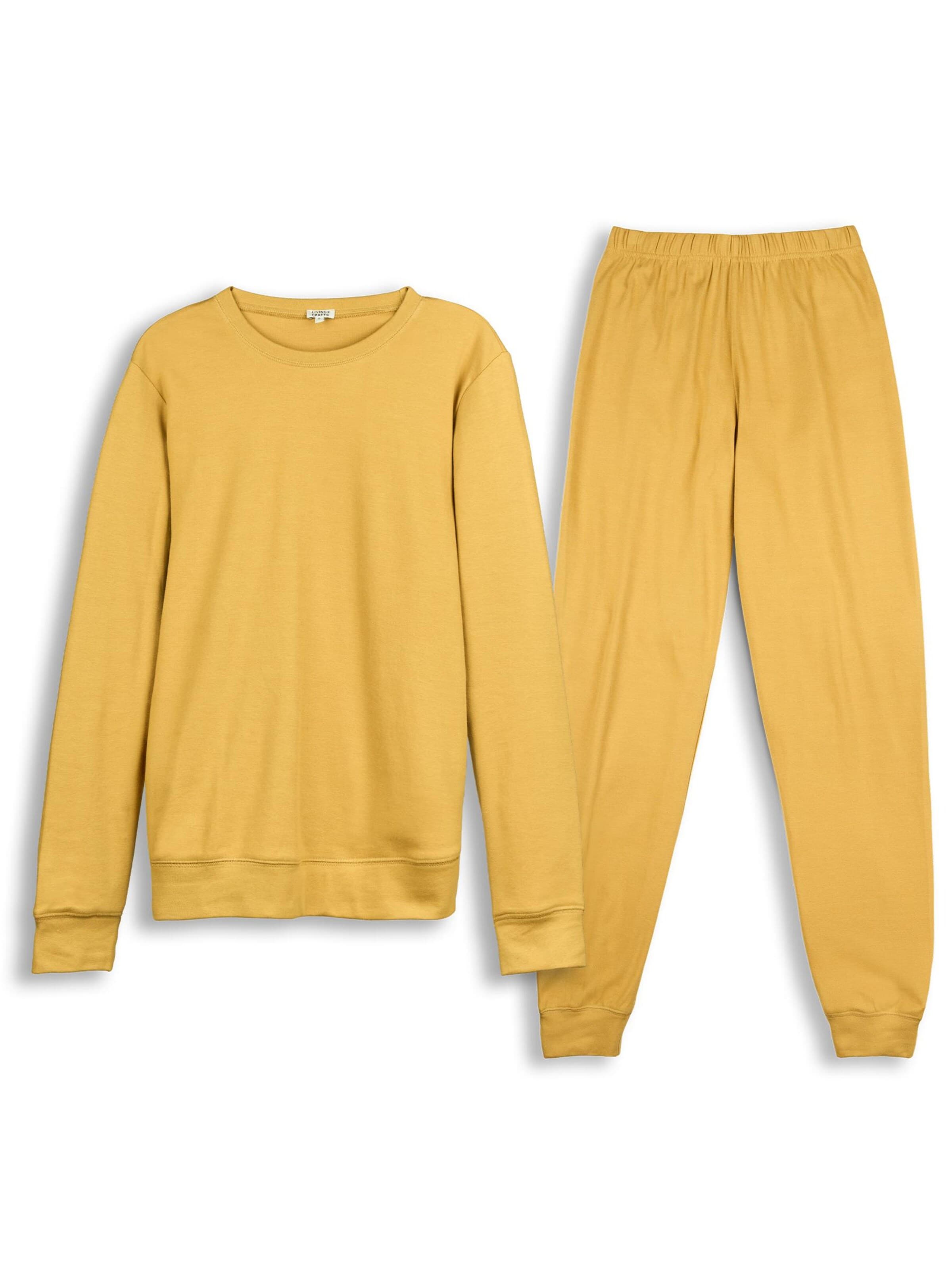 Living Crafts Pajama 'BETTY' in Yellow: front