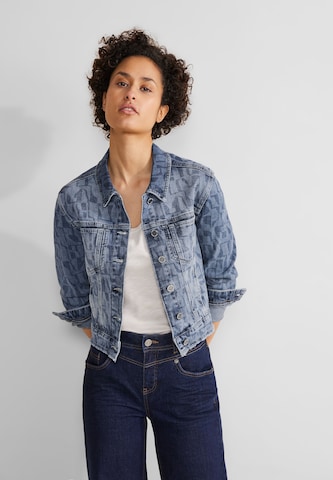 STREET ONE Between-Season Jacket in Blue: front