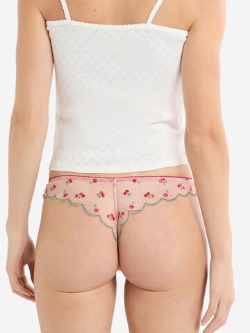 ETAM String 'Cherry Fun' in Pink