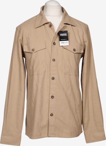 JACK & JONES Hemd L in Beige: Vorderseite