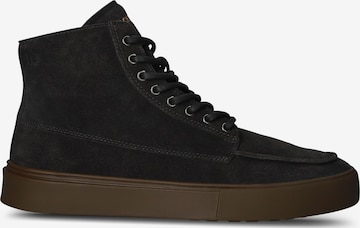 BLACKSTONE Hög sneaker 'RUBY EERO - ZIPPER' i svart: framsida