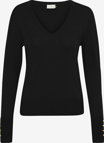 Pull-over 'Lizza' Kaffe en noir : devant