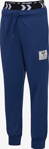 Hummel Tapered Workout Pants 'Ozzy' in Blue