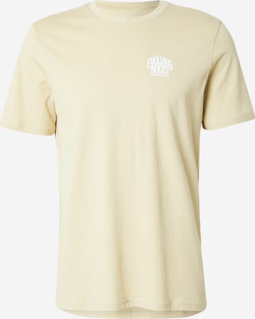 T-Shirt QS en vert : devant