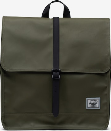 Zaino di Herschel in verde: frontale