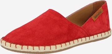 Espadrilles Dockers by Gerli en rouge : devant