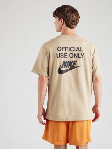 Nike Sportswear Tričko 'M90' – béžová: přední strana