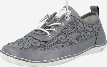 MUSTANGNiske tenisice - plava boja: prednji dio