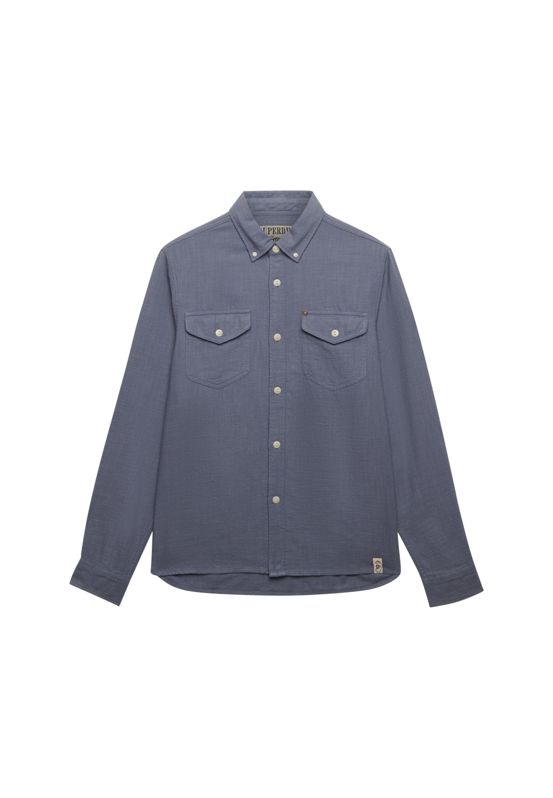 Chemise 'The Merchant Store' Superdry & Co en bleu : devant