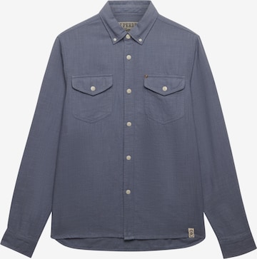 Chemise 'The Merchant Store' Superdry & Co en bleu : devant