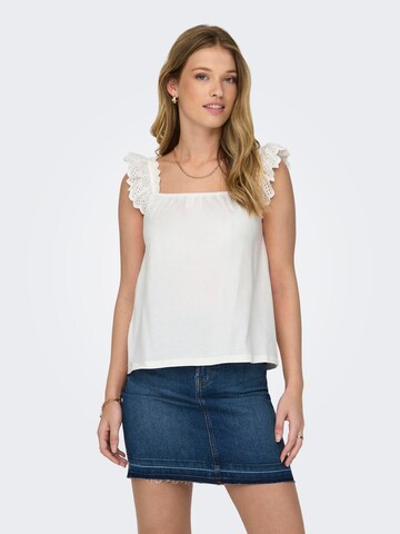 JDY - Top 'VANJA' em branco: frente