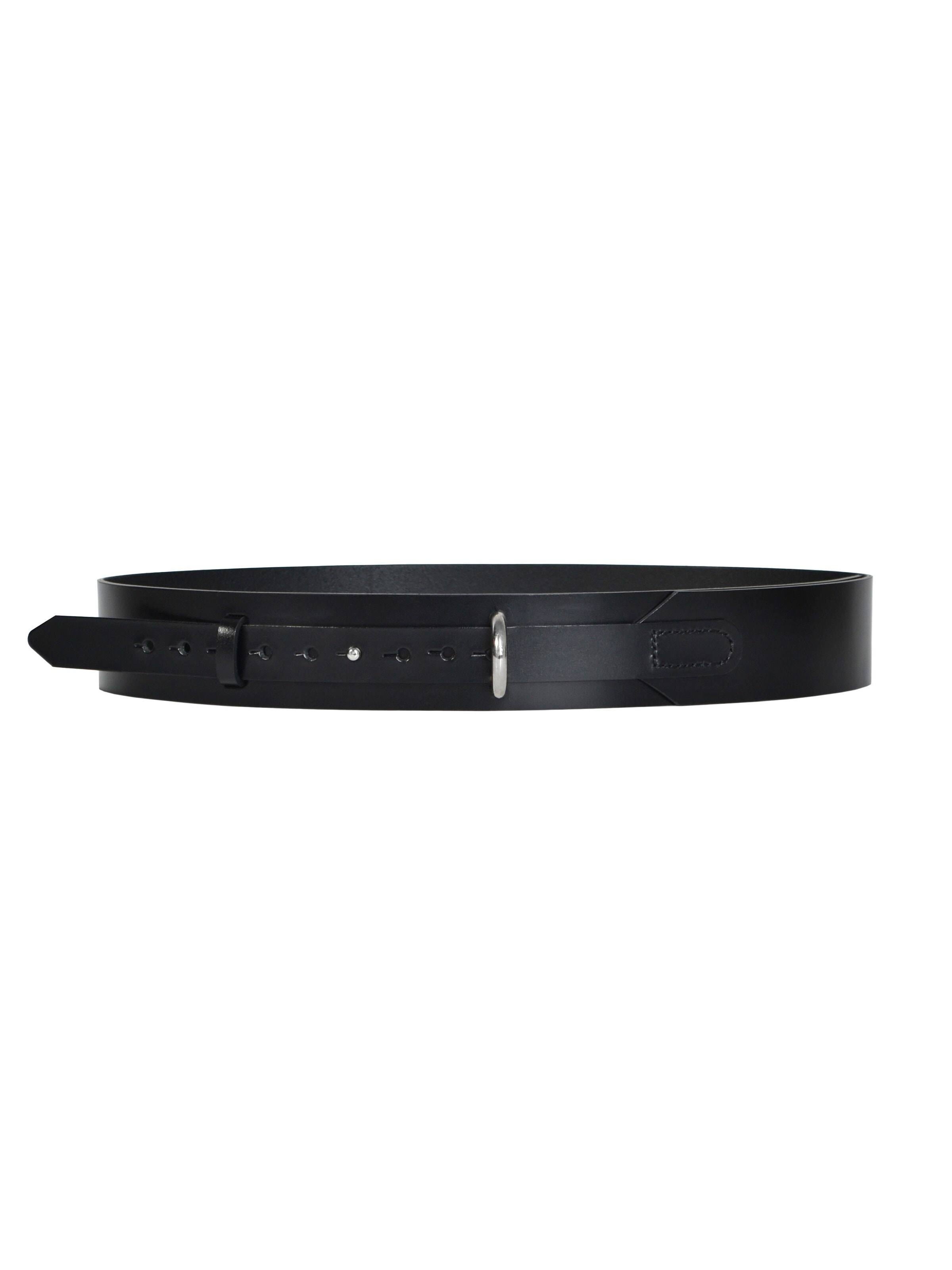 Haute Cuir Gürtel 'Bela Waist Belt'‌‌ in Schwarz: Vorderseite