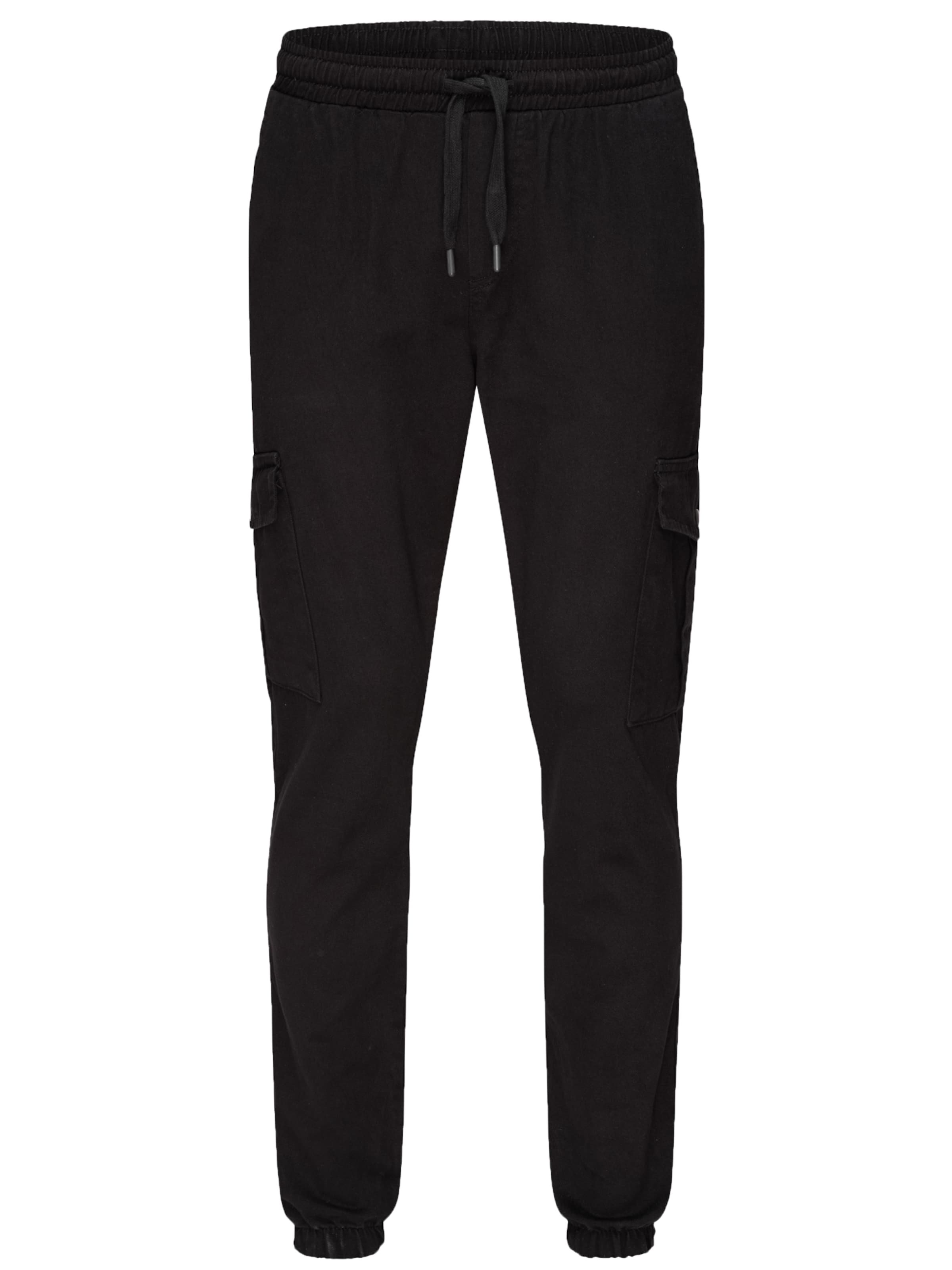 Rock Creek Hose in Schwarz: Vorderseite