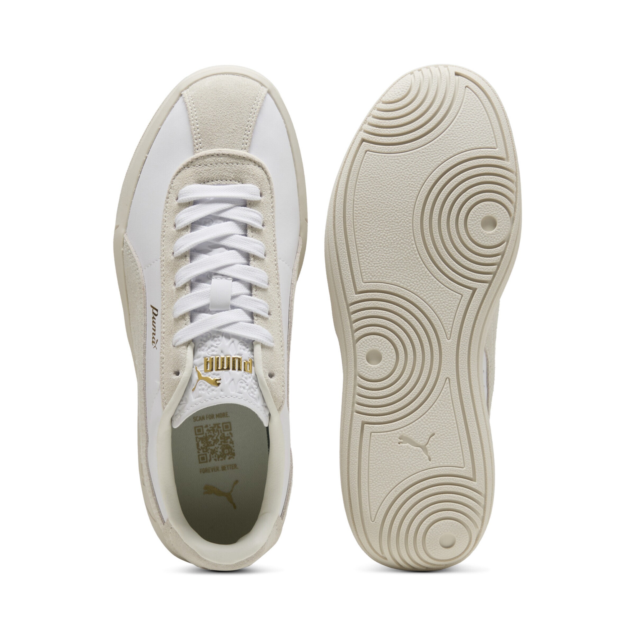 PUMA Platform trainers 'Club Klassika' in White