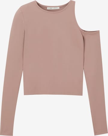 Pull&Bear Shirt in Roze: voorkant