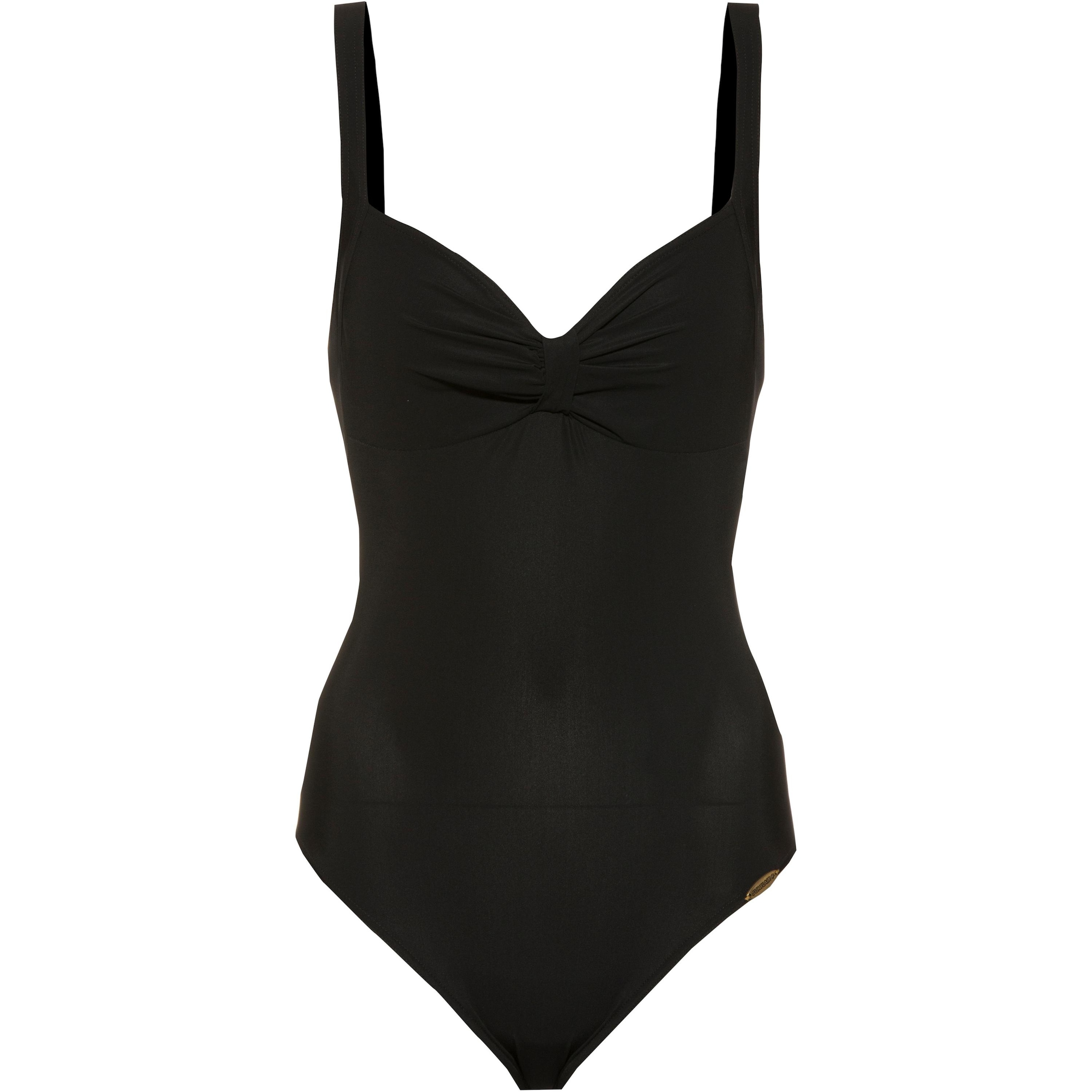 SUNFLAIR Badeanzug in Schwarz: Vorderseite