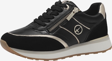 Tamaris Platform trainers in Black: front