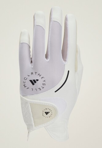 ADIDAS BY STELLA MCCARTNEY Sports gloves in White: front