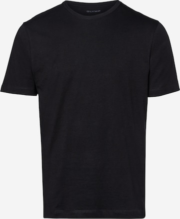 OLYMP Shirt in Zwart: voorkant