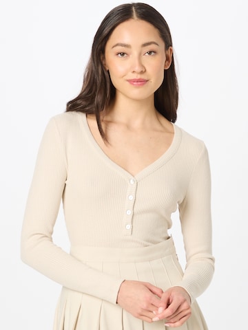 Key Largo Shirt in Beige: voorkant