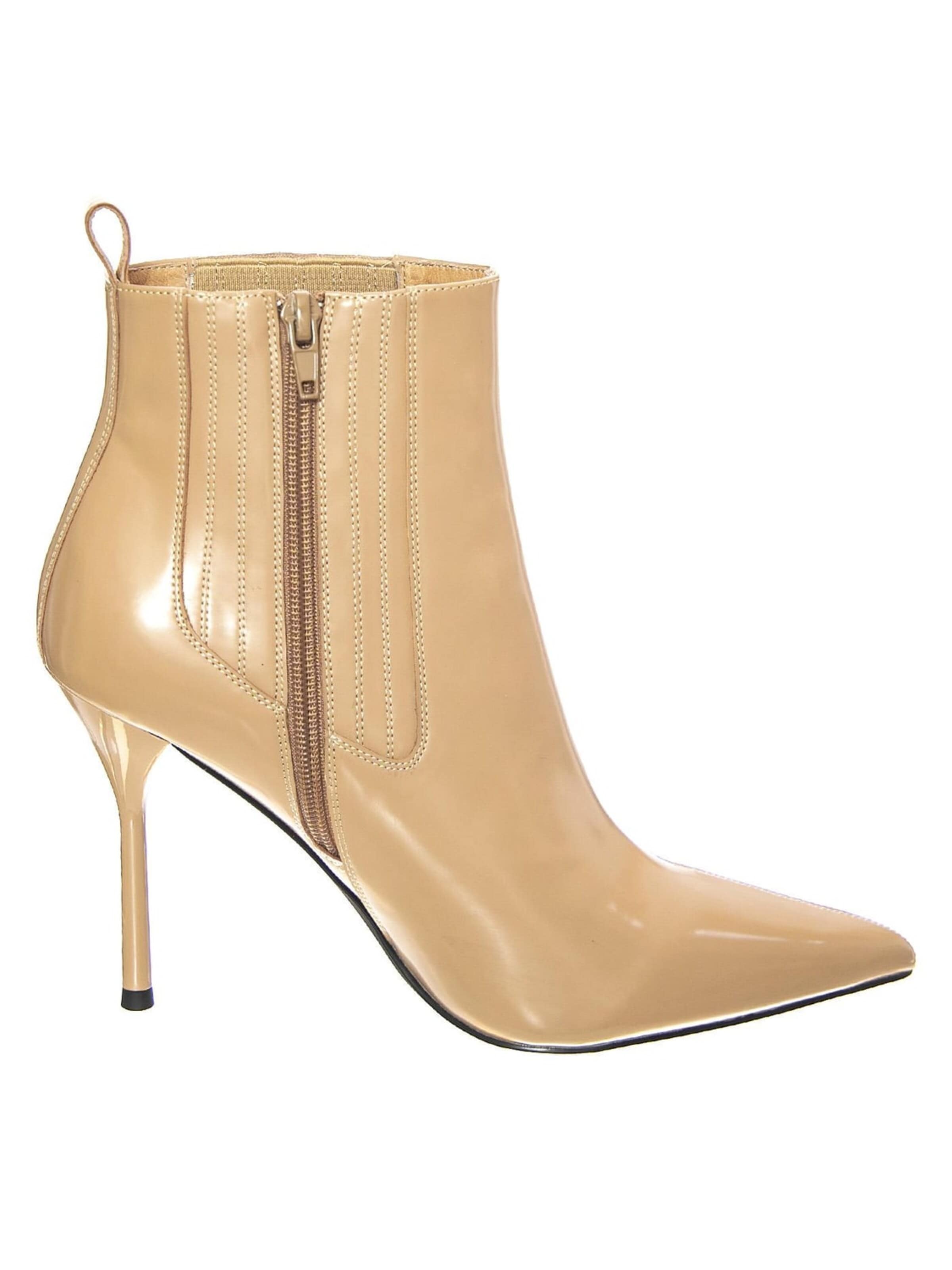 Bottes 'W' Nicolette' Jeffrey Campbell en beige