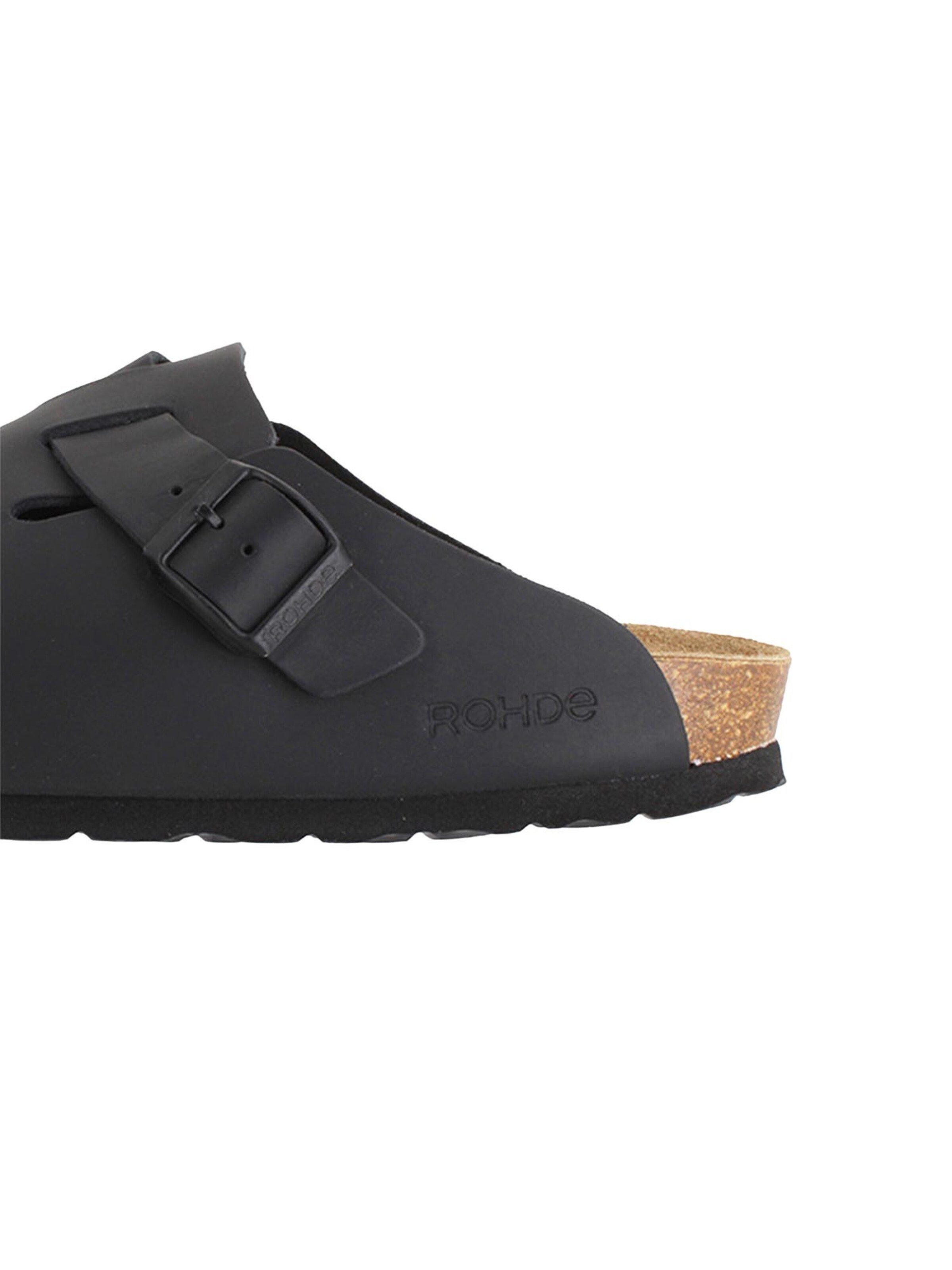 ROHDE Mules 'Grado' in Black