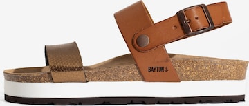 Bayton Sandal 'Gladstone' in Brown: front