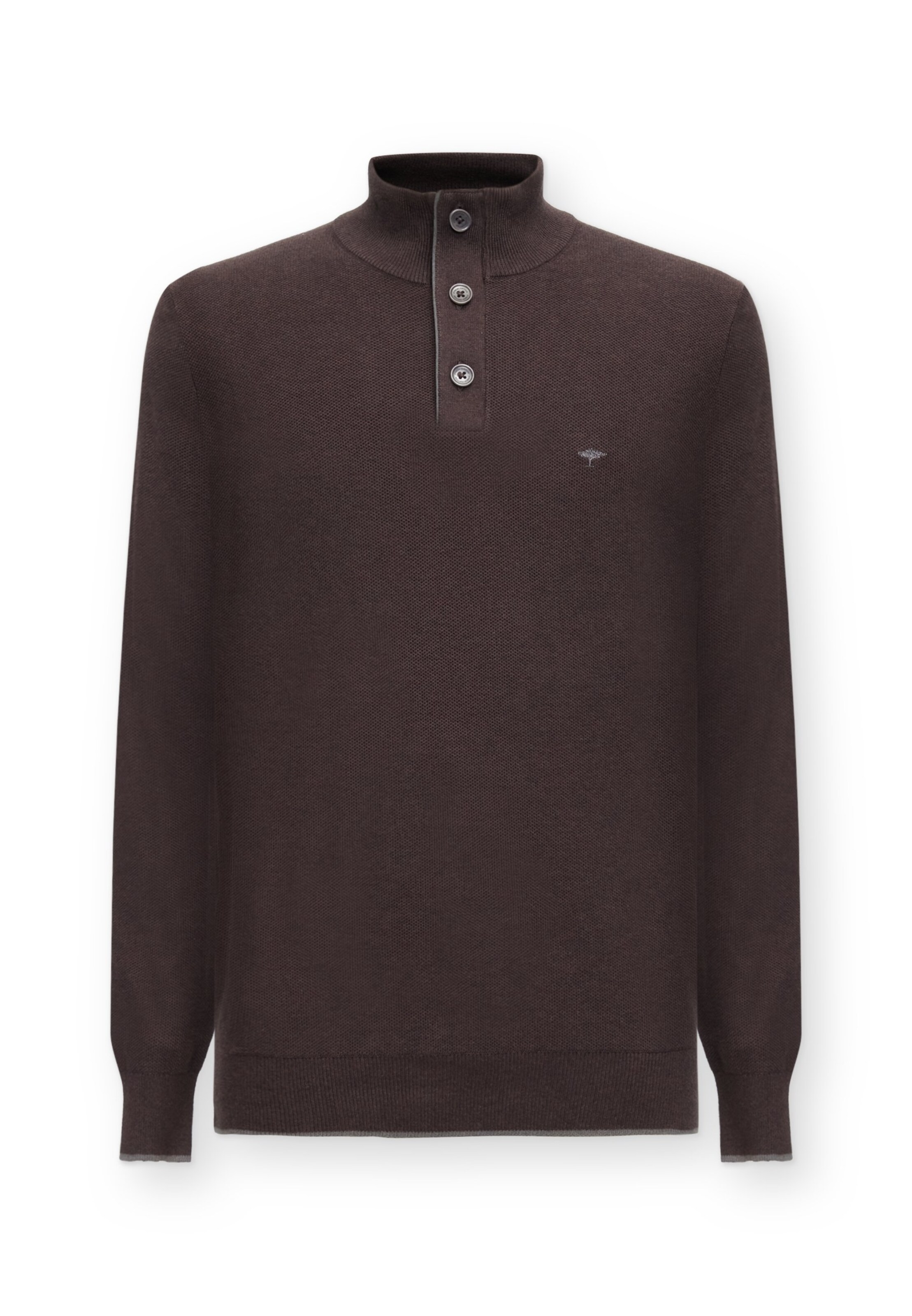 FYNCH-HATTON Pull-over en S en brun foncé / gris, Vue avec produit
