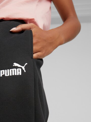 PUMA Tapered Sporthose in Schwarz