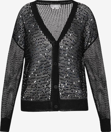 juoda Usha Kardiganas: priekis