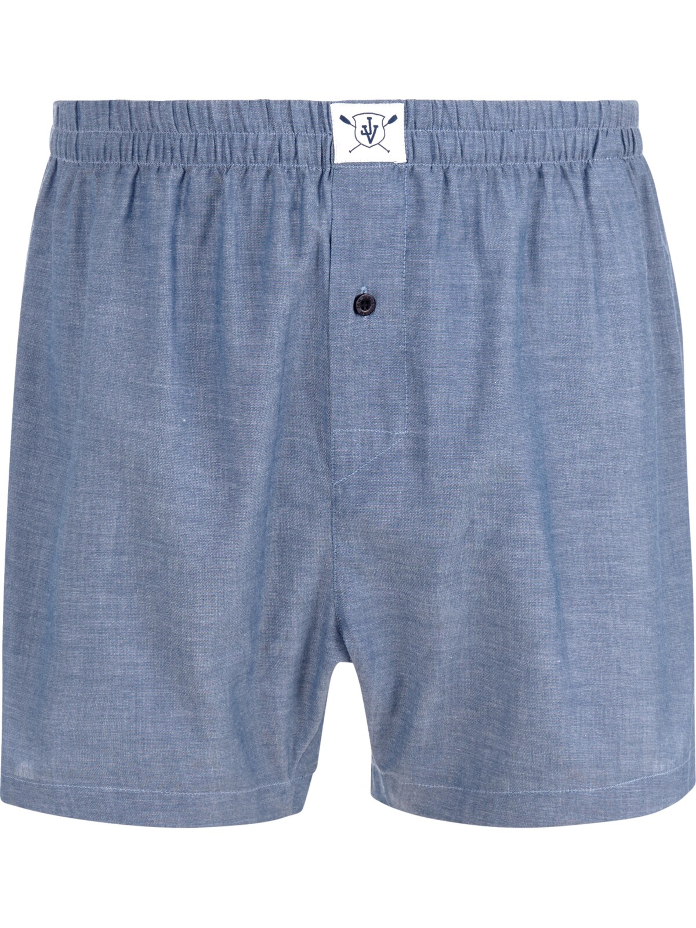 Jan Vanderstorm Boxer shorts ' Riku ' in Blue