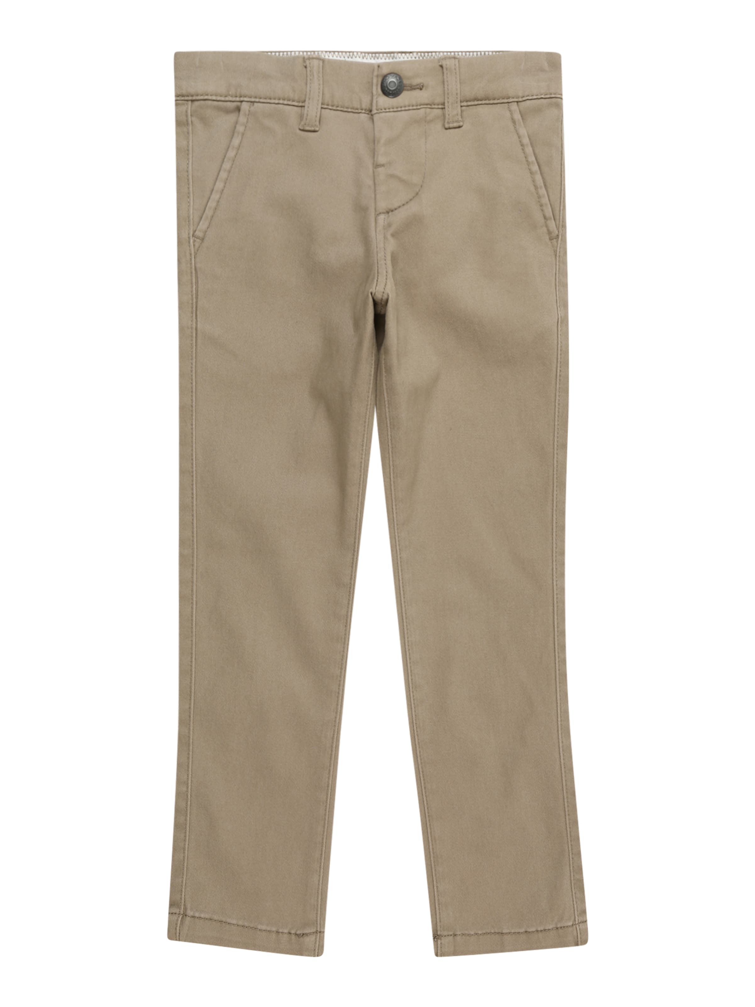 JACK & JONES MINI Slimfit Hlače 'JPSTMarco JJDave' | bež barva: sprednja stran