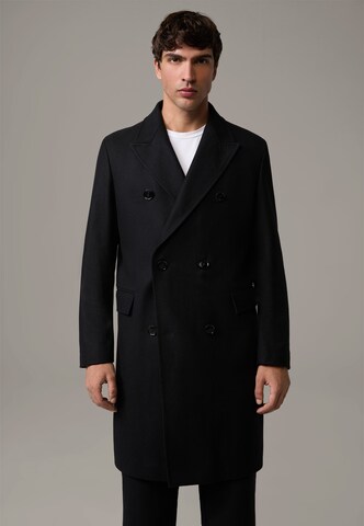 STRELLSON Between-seasons coat ' Park Lane ' in Black: front