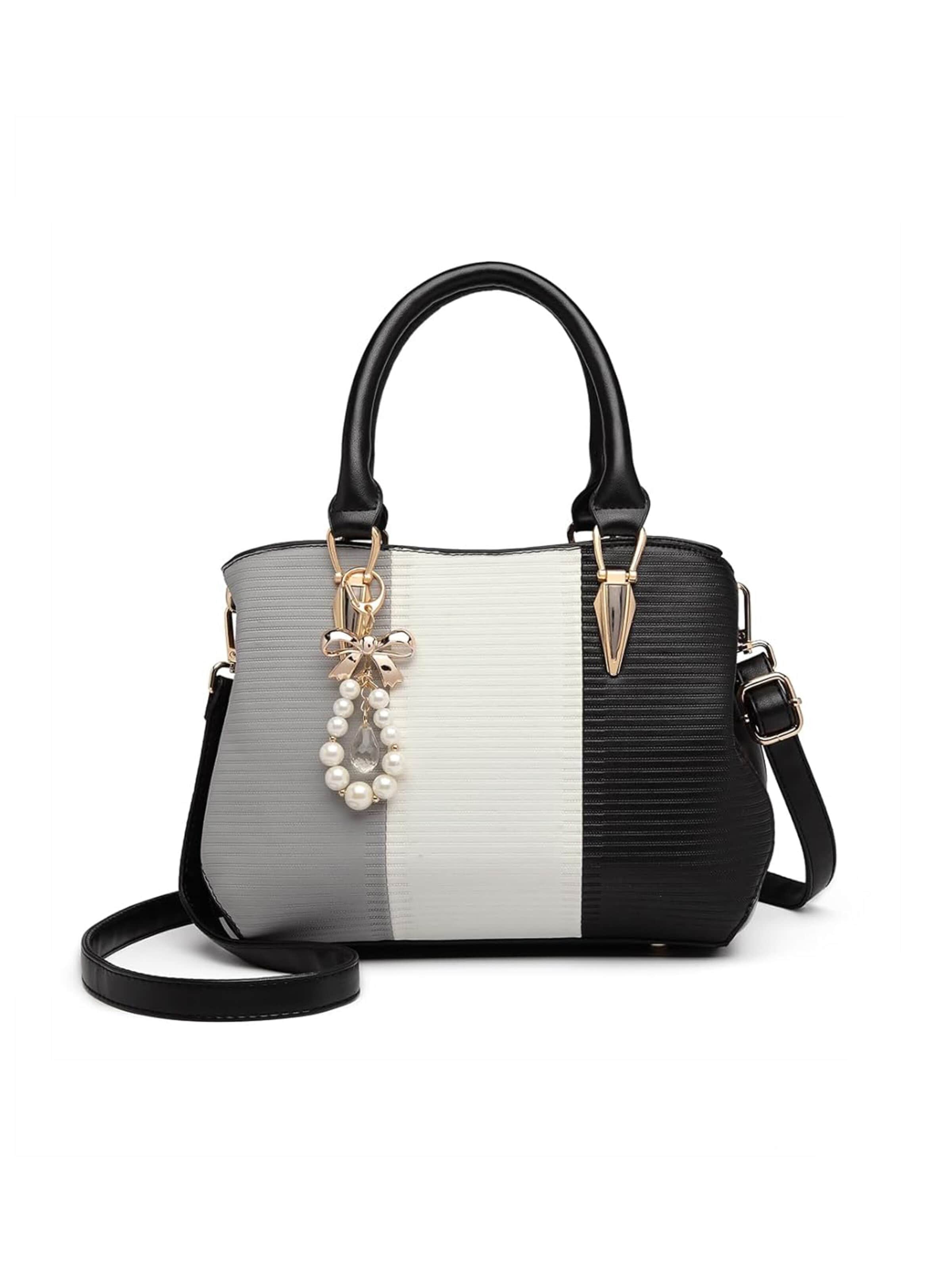 Miss Lulu Schultertasche‌‌‌ in Schwarz: Vorderseite