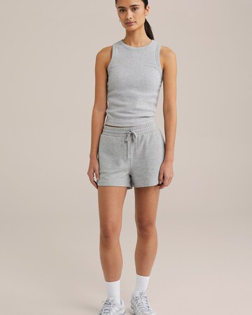 WE Fashion Top w kolorze szary